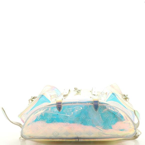 Louis Vuitton Christopher Backpack Limited Edition Monogram Prism PVC GM - Picture 4 of 8